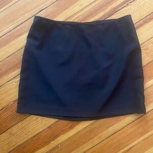 Vtg y2k Betsey Johnson New York USA made black mini skirt
